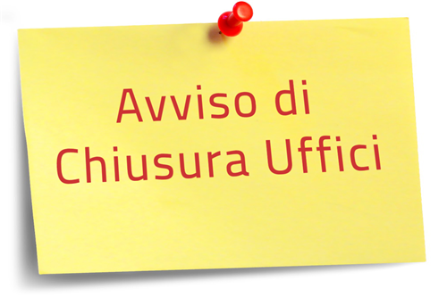 Chiusura uffici Comunali in data 14 gennaio 2026